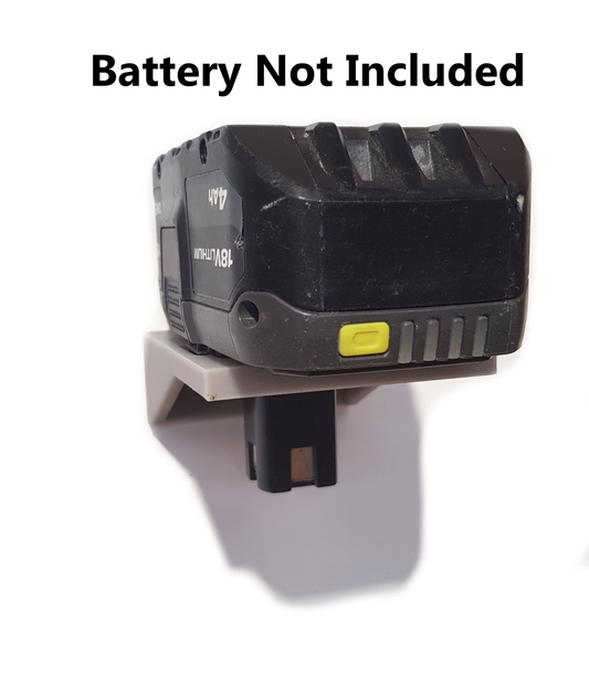 Ryobi 18v Battery Wall Mount