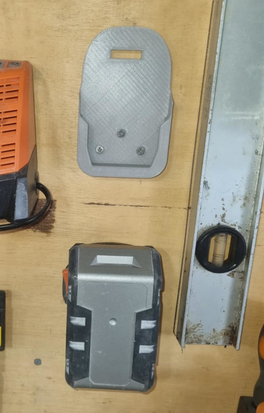 AEG 18v Battery Wall Mount